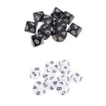 thumbnail image 1 of 20 piezas dados poliédricos acrílicos D10 troqueles para entretenimiento de DND CUTICAT Dados poliédricos, 1 of 8