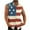 Multicolor, variant on WAENQINLA Men's Sleeveless Button Up Shirts Big and Tall American Flag Graphic Tank Tops Summer Casual Textured Tank Shirt
