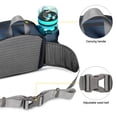 thumbnail image 4 of WATERFLY Unisex Large Capacity Hiking with Bottle Holder Fanny Pack Waist Bag,Dark Blue, 4 of 6
