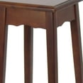 thumbnail image 4 of 39.5 Inch Plant Stand with Tapered Slanted Legs and Bottom Shelf, Brown- Saltoro Sherpi, 4 of 5