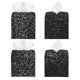 thumbnail image 2 of Fotbe Black And White Dotted Porta Pañuelos Decorativo de Cuero, Caja Cuadrada Moderna para Pañuelos Faciales, Organizador y Dispensador 5x5x5'', 2 of 7