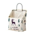 thumbnail image 1 of Wall-Mounted Storage Bag Book Magazine Mobile Phone Storage Bag With Hook, 1 of 7