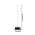 thumbnail image 2 of HEATSHAKING White Foldable Broom with Dustpan Set Detachable Handle for Easy Storage and Use, 2 of 8