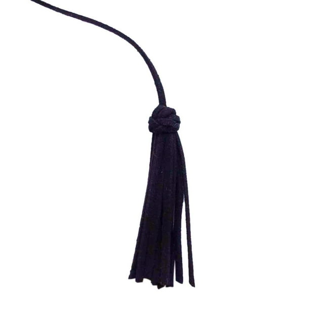 Borlas Crafting 5cm Cortina Beanie Poly Peach Tassel Charm Colgante Accesorio para bolsos Llavero Negro Hugo borla