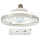 thumbnail image 1 of Repuesto/ventilador Techo Pequeño Ventilador Con Luces Casquillo E27 Mando A Distancia 30/40/48 W LED Regulable para Sala Estar Balcón, 1 of 9