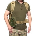 thumbnail image 6 of Yucurem 7 inch Outdoor Fanny Pack, Multi-Pocket Mobile Phone Bag for Hiking, Small Waist Pack (Green Camouflage), 6 of 9