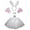White, variant on Petitebelle Bunny Headband Bowtie Tail Gloves Tutu 5pc Costume (Pink, 1-5 Years)