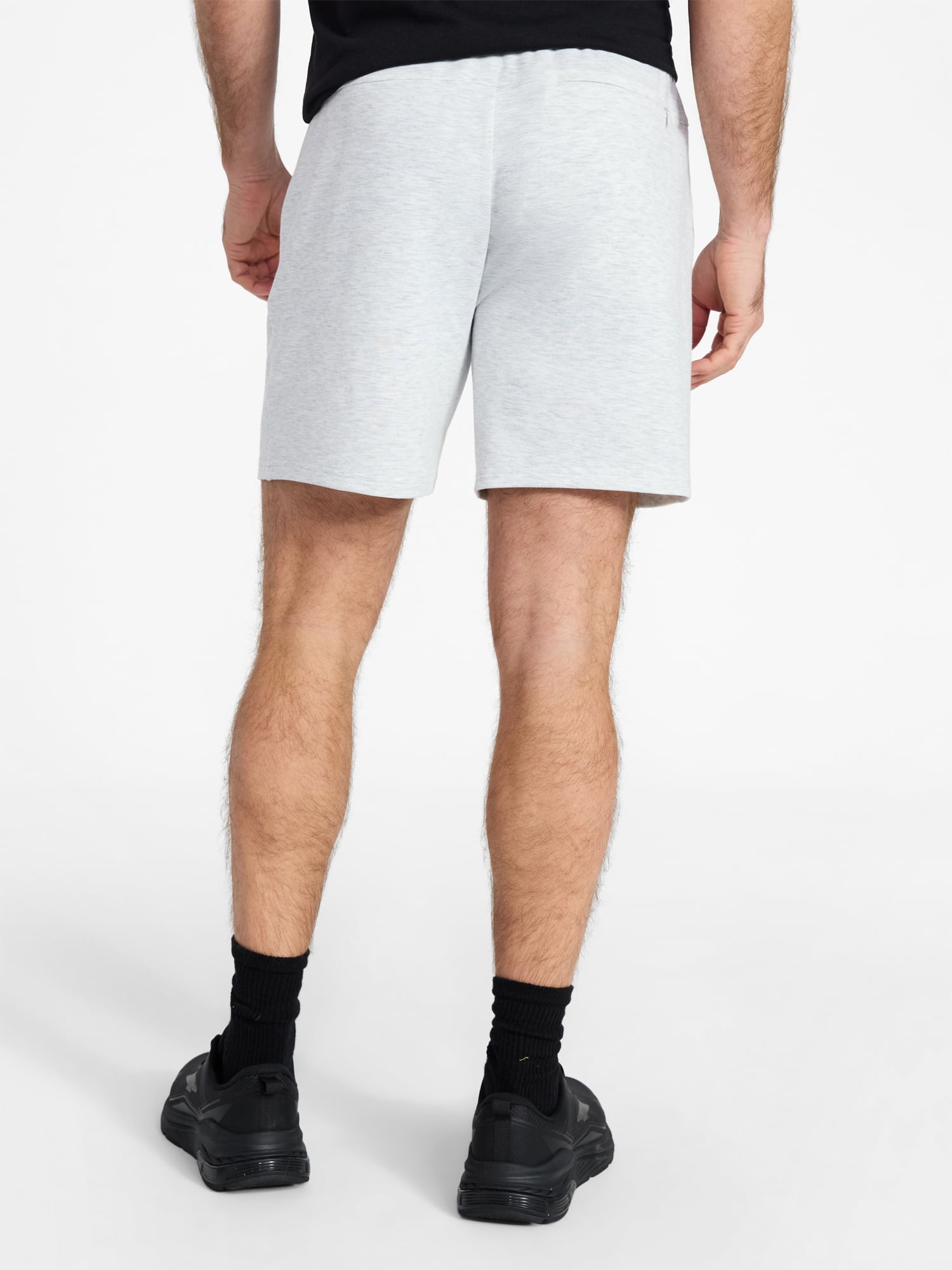 Athletic Works Men's and Big Men's French Terry Shorts, 7" Inseam, Sizes XS-3XL
