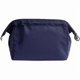 thumbnail image 1 of Small (dark blue) foldable toiletry bag, cosmetic bag, cosmetic bag with Japanese floral pattern, 1 of 5