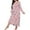 533_Pink, variant on Gifts for Women Nightgowns for Women Oversized Sleep Dress Breathable Long Sleeve Shirts Plus Size Casual Womens Sleepwear Beige