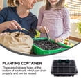 thumbnail image 4 of 2 Pcs 12 Hole Seedling Box Starter Planting Case Sprouting Case Plastic Pallet Plastic Serving Tray Gardening Supplies, 4 of 6