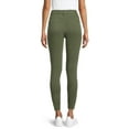 thumbnail image 7 of Time and Tru Women's High Rise Jeggings, 29" Inseam, Sizes XS-XXXL, 7 of 7
