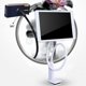 thumbnail image 4 of Injueey Soporte para teléfono 360 Rotación Flexible Brazo largo Soporte para teléfono perezoso Abrazadera Cama Tablet Coche Selfie Soporte de montaje Teléfono y Comunicación negro, 4 of 6