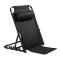 thumbnail image 2 of fastboy Adjustable Angle Folding Bed Backrest for Adults Black Steel Oxford Cloth (1 Count), 2 of 9