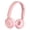 Pink, variant on Cheers.US Y08 Bluetooth-compatible Headphone Foldable HiFi Ergonomic Wireless Heavy Bass Practical Headset for Gaming for Cellphone/TV/PC/Home Office