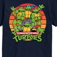 thumbnail image 3 of Teenage Mutant Ninja Turtles - Retro Sunset Circle - Men's Short Sleeve Graphic T-Shirt, 3 of 5