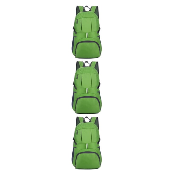 Greeniant De Viaje Portátil Con Gran Capacidad Y Exquisita Artesanía Impermeable Plegable Camping Verde 20-35L Type1 NO1