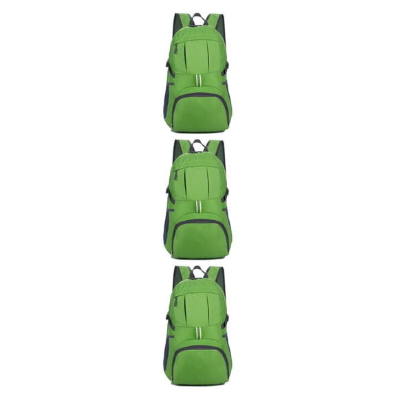 Greeniant De Viaje Portátil Con Gran Capacidad Y Exquisita Artesanía Impermeable Plegable Camping Verde 20-35L Type1 NO1