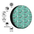thumbnail image 4 of Gukieu Great White Shark Print Car Tire Cover, Adjustable Waterproof and Dustproof Tire Protection Cover, Suitable for SUV, Truck, Van-16 inch, 4 of 6