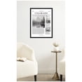 thumbnail image 2 of Kate and Laurel Framed Canvas Wall Art Print Colorado Article by Megan Ryan, 18 x 24 Sylvie Black Frame, Modern Contemporary, Typography Art for Wall Decor, 2 of 8