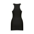 thumbnail image 4 of Rigardu summer dresses for women 2024 Hansber Women's Sleeveless Workout Tennis Dress Racerback Zipper Athletic Exercise Sports Dresses Summer Outfits B + L, 4 of 9