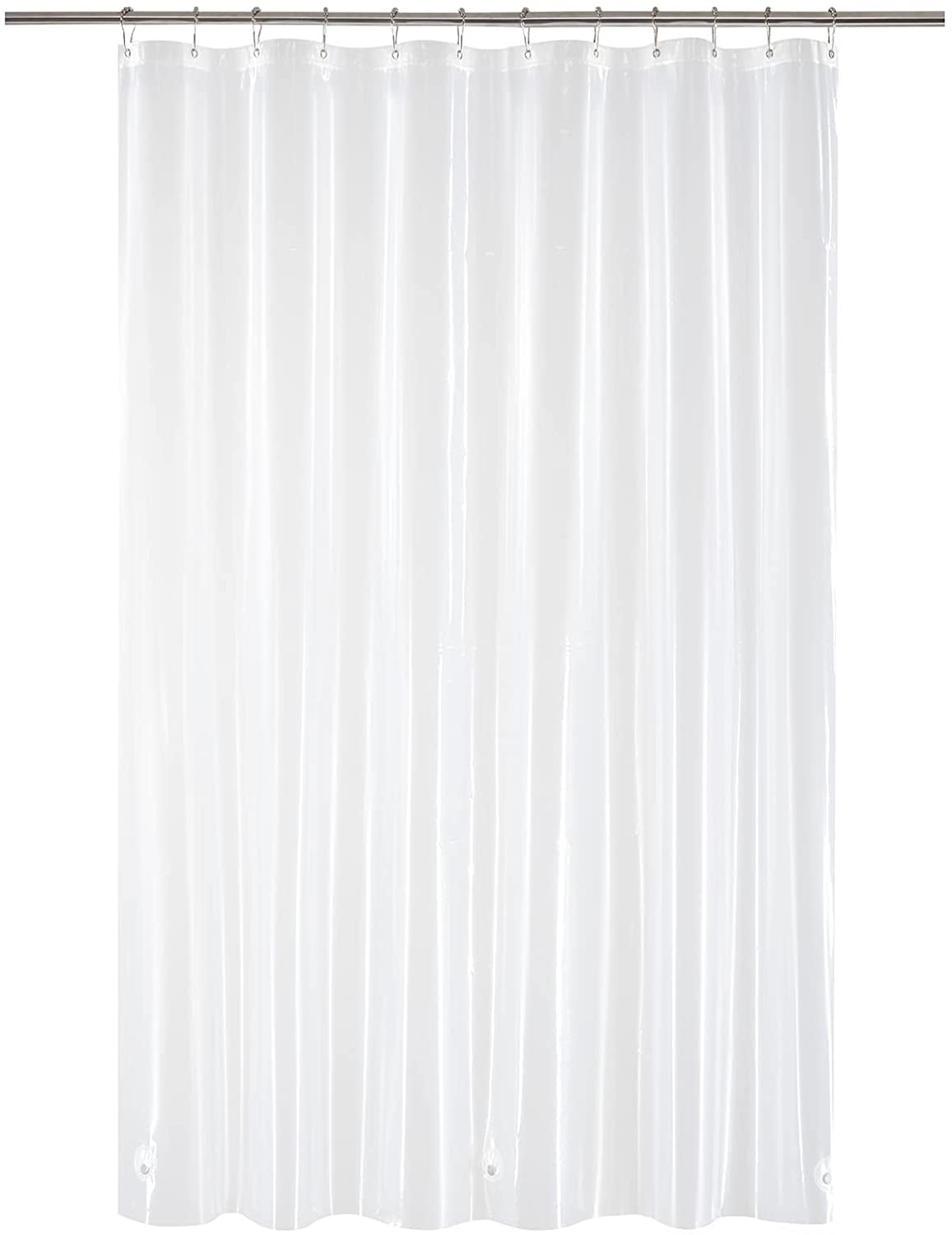 Lifewit Bathroom Shower Curtain Liner 72x72 Clear PEVA Waterproof