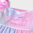 thumbnail image 2 of Disney Princess Toddler Girl's Forever a Princess Pastel Floral Nightgown, Gown (Size 5T), 2 of 2