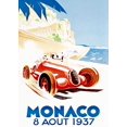 thumbnail image 3 of Lienzo decorativo con diseño de coches de carreras antiguos: 24 horas de Le Mans y Gran Premio de Mónaco para sala de estar, 3 of 5