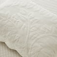 thumbnail image 5 of MarCielo 2-Piece 100% Cotton Quilted Pillow Shams Embroidered Farmhouse Pillow Shams PJ, 5 of 5