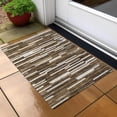 thumbnail image 6 of Addison Rugs Chantille Indoor/Outdoor Transitional Stripes Brown Washable Rectangle Rug, 1'8" x 2'6", 6 of 6