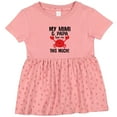 thumbnail image 3 of Inktastic Mimi and Papa Love Me Crab Girls Baby Dress, 3 of 5