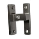 thumbnail image 2 of Pestillo de puerta de , cerradura de perno para puertas, herrajes de metal luminoso, pestillo abatible, cerradura de puerta de seguridad para Gris, 2 of 8