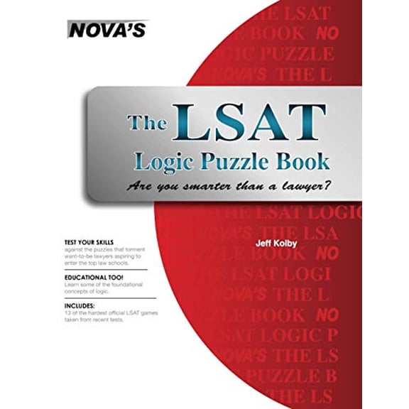 Pre-Owned The LSAT Logic Puzzle Book: Are You Smarter than a Lawyer? (Paperback) 1944595082 9781944595081