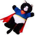 thumbnail image 3 of Super Bear T-Shirt With Cape Teddy Bear Clothes Fits Most 8" - 10" Stuffed Animals, 3 of 3