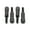 Black, variant on Valve Cove Bolt Kit 4pk Black w/Ford Logo
