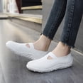 thumbnail image 2 of GLYGML Women's Knit Mary Jane Sneakers Lightweight Breathable Walking Shoes with Non-Slip Sole for Casual Daily Wear, 2 of 5