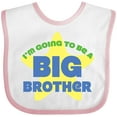 thumbnail image 3 of Inktastic I'm Going to Be a Big Brother Boys Baby Bib, 3 of 4