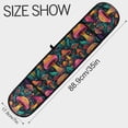 thumbnail image 3 of Dailycode Double Sided Oven Mitt with Loop Heat Resistant Kitchen Long Potholders 7" x 35" Mushroom and Leaves, 3 of 6