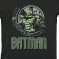 thumbnail image 2 of Batman Neon Highlight Geometric Art Youth Boy's Black T-Shirt-Small, 2 of 4