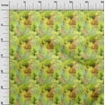 thumbnail image 3 of oneOone Viscose Jersey Lime Fabric Autumn Craft Projects Decor Fabric Printed By The Yard 60 Inch Wide, 3 of 4