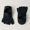 thumbnail image 1 of Calcetines de Cinco Dedos, Calcetines Finos de Algodón Suaves Y Antideslizantes para Deportistas Ocasionales, Hombres Y Adultos Negro, 1 of 8