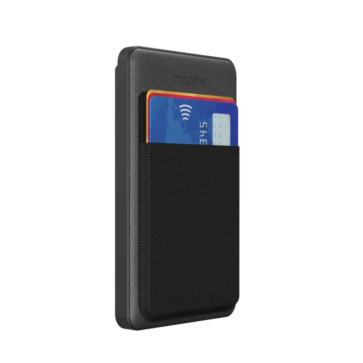 Open Box mophie snap+ Juice Pack Wallet 5K -Black - Magnetic Power Bank Compatible with MagSafe & Qi-Enabled Smartphones Works with Apple and Android phones (not compatible with iPhone 13 pro or 13 mini)