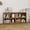 Vintage Oak, variant on blini Bookshelf Double Wide 64“ 2-Tier Bookcase Vintage Oak 4 Cube Storage Organizer Wooden Bookcases for Bedroom and Home Office Decor Display