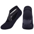 thumbnail image 2 of Calcetines de yoga con empuñaduras para mujer Calcetines de yoga antideslizantes para ballet de pilates YUNYI BRAND  Deportes, 2 of 7