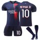 thumbnail image 1 of 2023-2024 Paris Saint G ermain Camiseta de fútbol infantil No.10 Neymar 26 Sincero Electrónica, 1 of 1