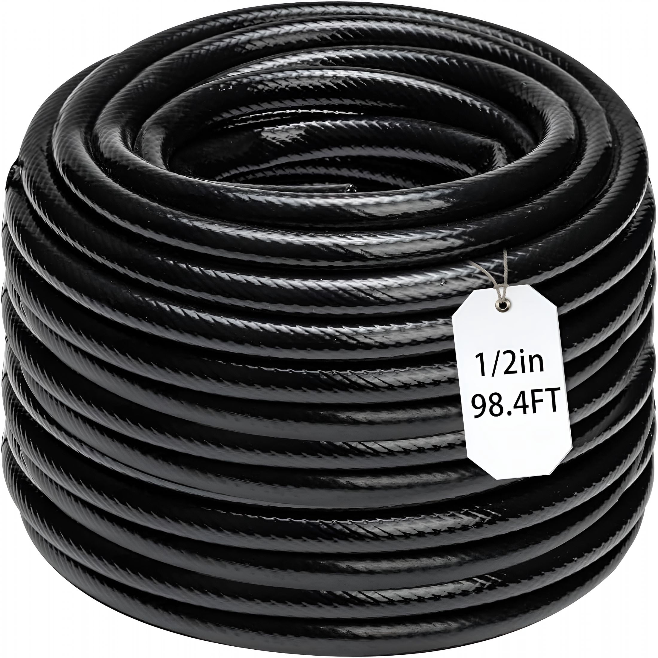 ICERUN 1/2 Inch Drip Irrigation Tubing-98.4Ft/30M Main Tubing Hose for Garden Irrigation System Kit,Plant Watering Irrigation Line Tubing