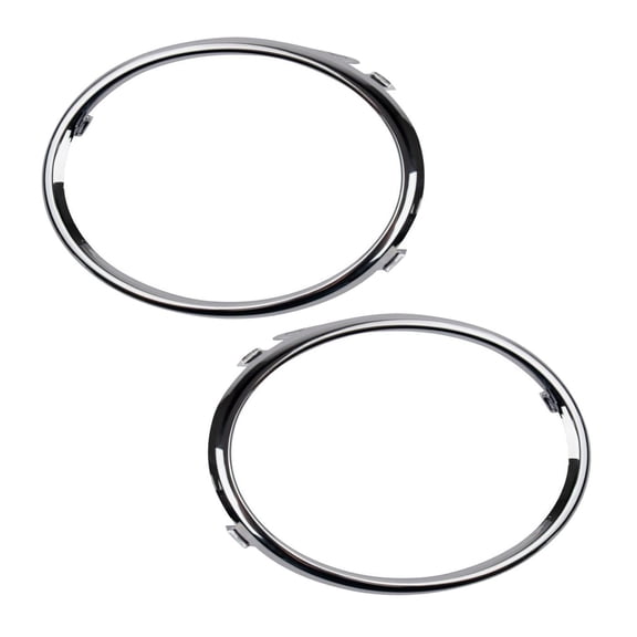 KAIHUIXING Fog Light Trim Plastic Chrome 2 Piece for Audi for A5 Quattro Base 2008-2012 & Cabriolet 2010-2011 2659859316