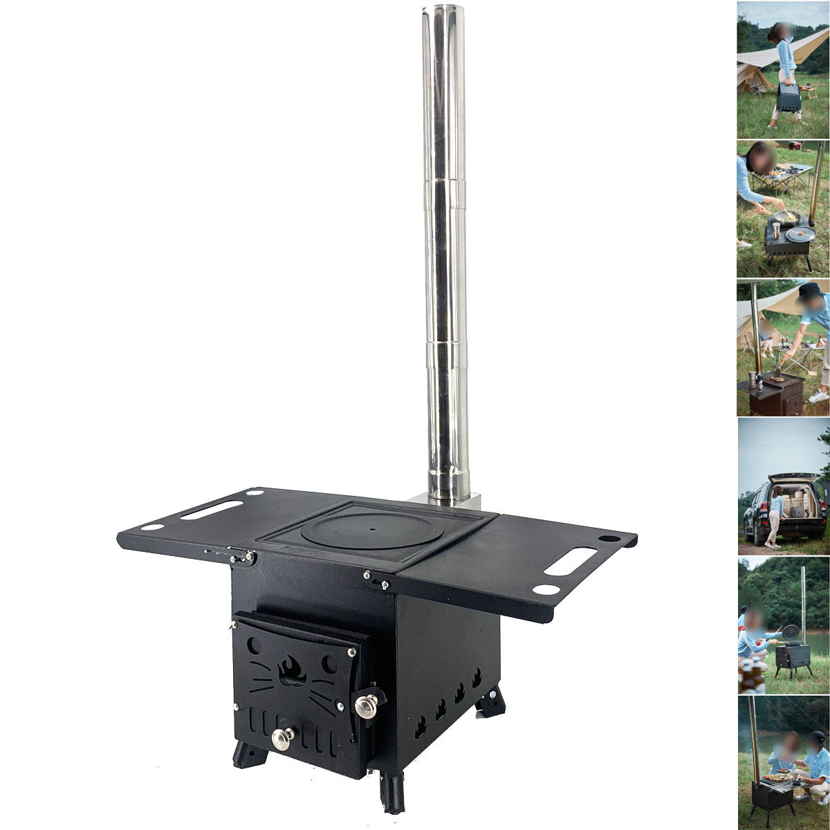 Portable Camping Stove Wood Burning Outdoor Stove Ubuy Kuwait