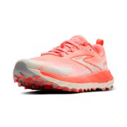 Brooks Women’s Cascadia 18 Mountain Trail Running Shoe - Ember/Blue Wash/Flame - 6 Medium