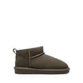 thumbnail image 2 of BURUDANI Women’s FuzzyClassic Ankle Winter Mini Boots Genuine Suede Water-Resistant Warm Snow Booties with Faux-Fur Lining Memory-Foam Comfort & Slip-On Ease, 2 of 9